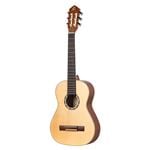 Ortega R121-1/2 Size Nylon Acoustic Guitar with Gigbag Front View